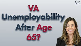 Can Veterans Get VA Individual Unemployability TDIU After Age 65 [upl. by Uah]