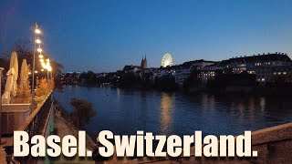 Basel Switzerland Walking Tour 4K [upl. by Oileduab]