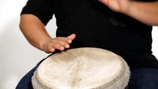 Djembe Drumming Patterns for Beginners  African Drums [upl. by Retsub]