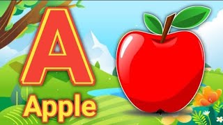 A for Apple Song  ABCD Alphabet Phonics Song for Kids  Educational Learning Video for Toddlers [upl. by Westbrook]