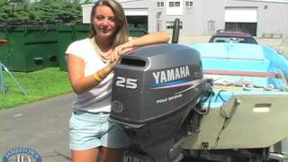 How to Replace a Water Pump on a 25 hp Yamaha Outboard [upl. by Bowra]