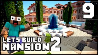 Minecraft How To Make a Mansion  Part 9 [upl. by Ailemak]