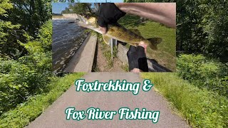 Fishing the Fox River FLOOD stage The bite is on though [upl. by Cire]