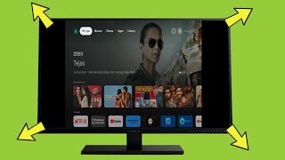 Google Tv  Android Tv  Screen Size Kaise badhaye  Screen Size Problem Display Setting [upl. by Saxela]