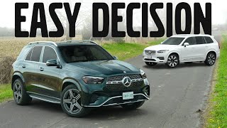 THE GLEs REDEMPTION  2024 MercedesBenz GLE450e VS Volvo XC90 Recharge  Review [upl. by Tia]