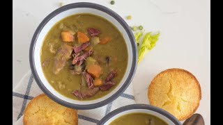 Instant Pot Split Pea Soup with Ham [upl. by Ycnaf127]