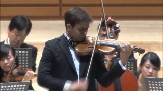 William Hagen  Mozart Violin Concerto in B Flat Major  3rd Mvt  Sendai Philharmonic [upl. by Vinny]