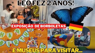 MAMÃE ESSE AVIÃO ME LEVA PRO BRASIL  FLUGWERFT SCHLEIßHEIM LEO FEZ 2 ANOS E MUSEUS [upl. by Iaverne]