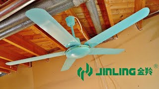 2023 Jinling FC30X5 140 cm Ceiling Fan  Unboxing [upl. by Haidedej]