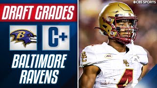 2023 NFL Draft Recap Baltimore Ravens FULL DRAFT GRADE  CBS Sports [upl. by Limbert]