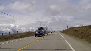 Driving to OSOYOOS BC Canada  Oasis Resort in Desert  Crowsnest Highway [upl. by Helene]