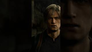 RESIDENT EVIL 4 REMAKE Leon Vs Jack krauser Fight shortvideo games viralvideo resident4remake [upl. by Enigroeg]