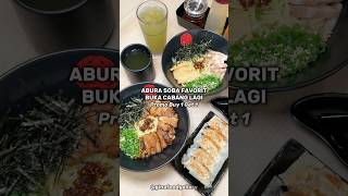 Abura soba favorit japanesefood japaneserestaurant promo buy1get1 sobanoodles foodlover [upl. by Aray]