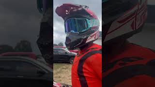 WENT FLYING hondacrf250 motocross knockoutcity bigbrother smartphone [upl. by Weisburgh]