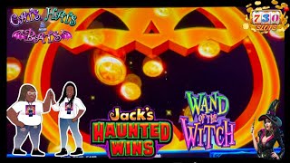 Yall Spooky Spins amp Some Good Wins LOL We Tried It 😂👻🎃730slots casino slots fun [upl. by Aij]