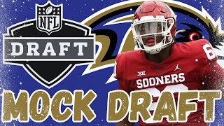 Baltimore Ravens 2024 NFL Mock Draft [upl. by Ybbor292]