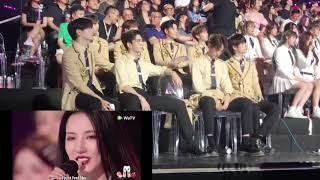 Fancam R1SE reaction Liu Xiening Speech Debut [upl. by Socem]