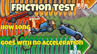 Hcr2 Friction test How long does it go without acceleration [upl. by Shere276]