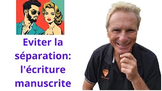 Eviter la séparation lécriture manuscrite [upl. by Aicilaf782]