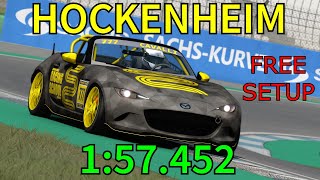 TRACK GUIDE Hockenheimring  Mazda MX5 Cup Assetto Corsa [upl. by Britney786]