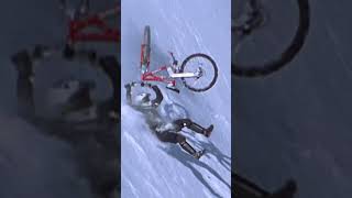 Insane Mountain Biking Down Snowy Cliff  Warren Miller Entertainment [upl. by Maighdlin307]