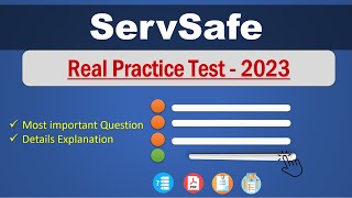 ServSafe Practice Test 2023 with ✅ Detailed Explanation [upl. by Puiia]