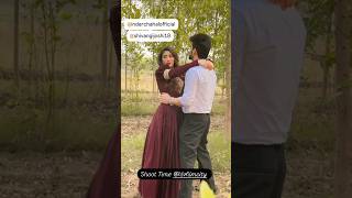 Shivangi Joshi ka new music video shooting inder ke sath shivangijosh shorts [upl. by Ahsea424]