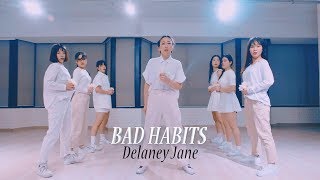 Delaney Jane  Bad habits  Donkee Choreography [upl. by Adnilema865]