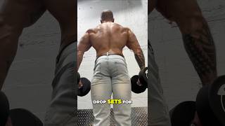 PullUps  Drop Sets  MAX BACK SIZE [upl. by Ahsatal]