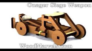 Mangonel Siege Weapon How to Build HD [upl. by Sheehan397]