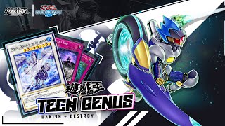 TECH GENUS  Banish  Destroy Lockdown opponents combo TG Deck 2023 YuGiOh Duel Links [upl. by Koenig]