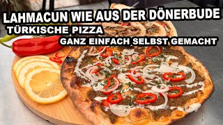 Lahmacun  Türkische Pizza  Das beste Rezept  The BBQ BEAR [upl. by Tound562]