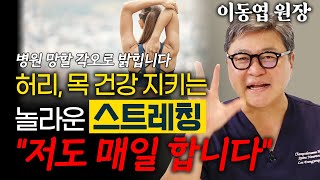 이 스트레칭 알려드리면 척추 병원 환자가 줄어들까 무섭습니다  이동엽 신경외과 전문의 2편 [upl. by Marc37]