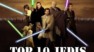 Star Wars Top10 Jedis mas poderosos [upl. by Olympie]