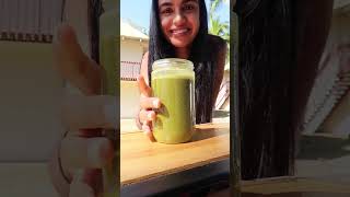 simple smoothie recipe amp morning yoga hindi vanlife smoothie [upl. by Milore]