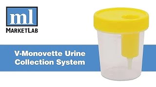 Marketlab Demonstrates the VMonovette Urine Collection System [upl. by Wendalyn]