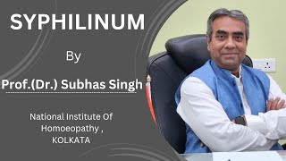 SYPHILINUM  a discussion of Homoeopathic symptomatology and its usage [upl. by Armallas]