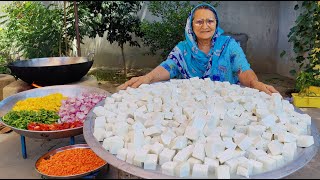 PANEER CHILLI RECIPE BY GRANNY  Indian Recipes  Quick And Easy Snacks Recipe  Paneer Recipes [upl. by Munshi]