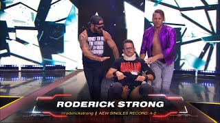 Roderick Strong Entrance  AEW Collision November 11 2023 [upl. by Coop]