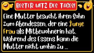 🤣 BESTER WITZ DES TAGES  Eine Mutter besucht ihren Sohn zum Abendessen  Täglich Witzige Videos [upl. by Louie]