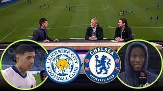 Leicester vs Chelsea 12 Post Match Analysis  Enzo Fernández and Nicolas Jackson Reactions [upl. by Daphne]