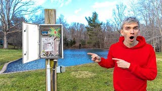 Game Master Power Box Found in Backyard Pond with Spy Gadget Radio Transmitter Device Inside [upl. by Yob]