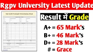 Rgpv Grading System  A B C DMarks Rgpv University [upl. by Mcmillan]