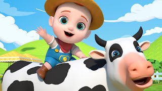 La Vaca Lola  Canción de la Granja  Leo en Español  Canciones Infantiles [upl. by Analem]