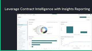 Leverage Contract Intelligence with Insights Reporting [upl. by Eceinart]