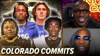 Colorado lands commits London Merritt Alex McPherson Quentin Gibson amp Carde Smith 🐂  Nightcap [upl. by Ericka]