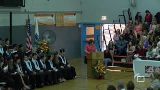 David Prouty High School Graduation  June 3 2016 [upl. by Ainomar]