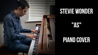 Stevie Wonder  As Piano Cover by Jordan Seigel [upl. by Yanttirb]