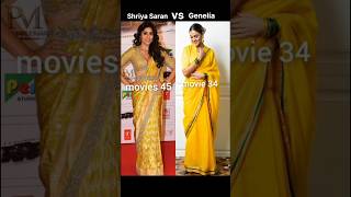 shriya saran vs Genelia 💕💕 beautiful whatsapp status video 💕🌸💕 [upl. by O'Shee794]