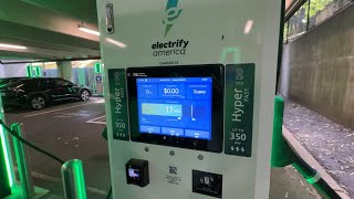 Fast Charging my Kia EV9 Electrify America DC FAST CHARGE 350 kWh  S1E13 [upl. by Htebharas]